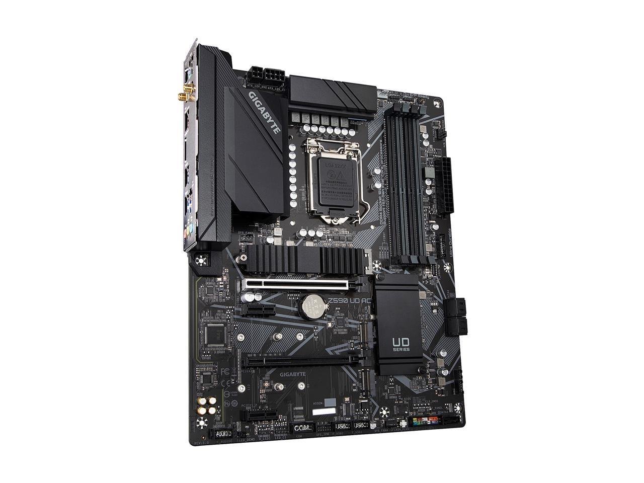 GIGABYTE Z590 UD AC LGA 1200 Intel Z590 ATX Motherboard - Aliteq