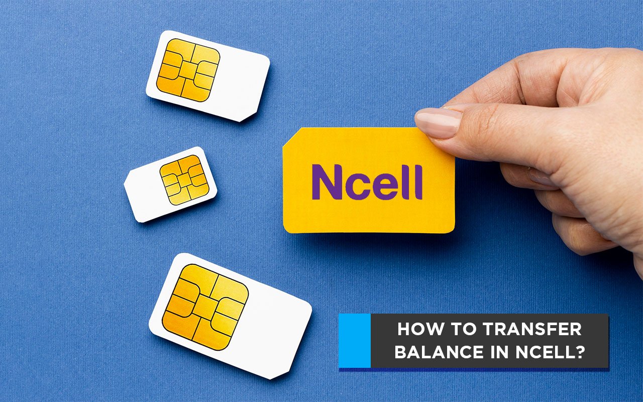 how to transfer balance in ncell